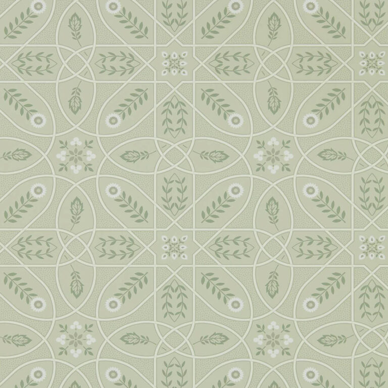 Обои Morris & Co — Brophy Trellis — Sage Linen — 216702