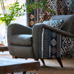 Ткань Morris & Co — Brunswick — Indigo — 236518