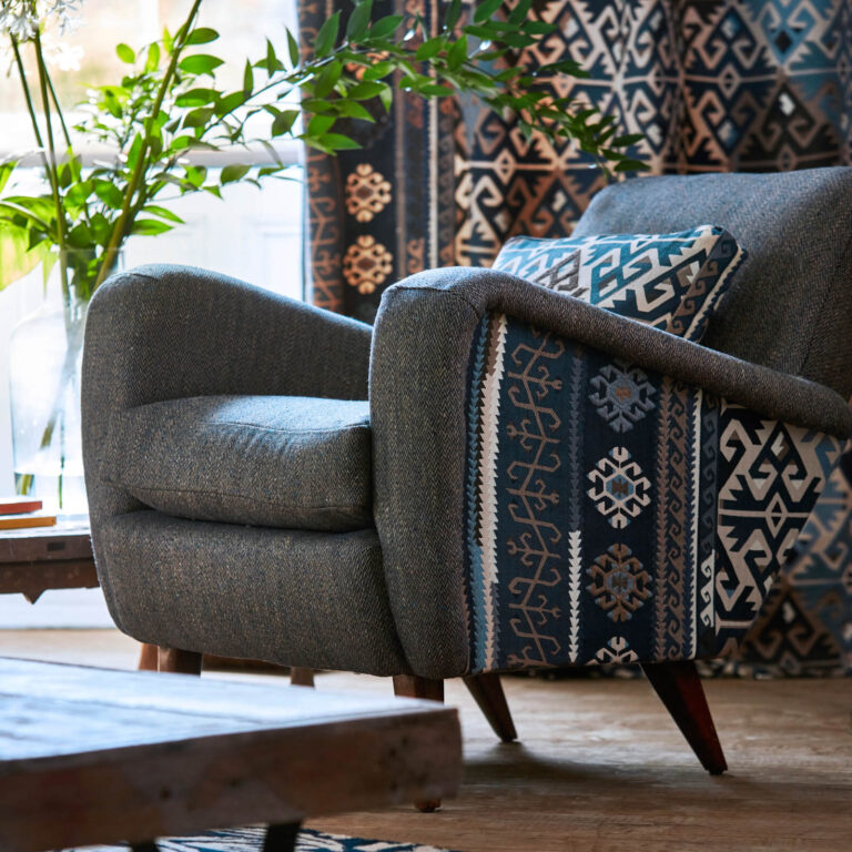 Ткань Morris & Co — Brunswick — Indigo — 236518