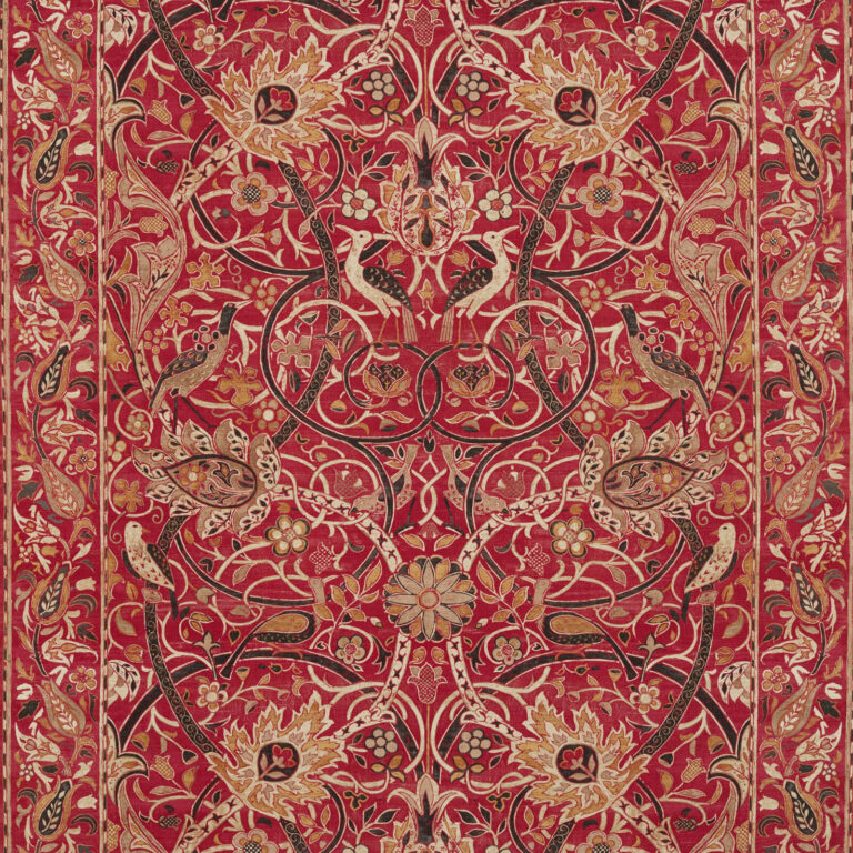 Ткань Morris & Co — Bullerswood — Paprika/Gold — 226392