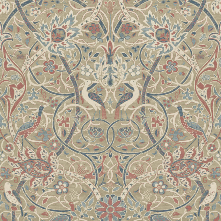 Обои Morris & Co — Bullerswood — Spice/Manilla — 216446