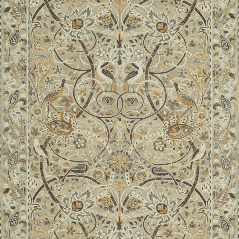 Ткань Morris & Co — Bullerswood — Stone/Mustard — 226394