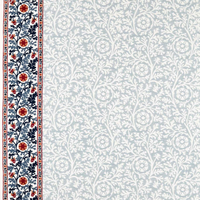 Ткань Morris & Co — Chamomile Embroidery — Woad — 237657