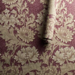 Обои Morris & Co — Chrysanthemum — Wine — 212548