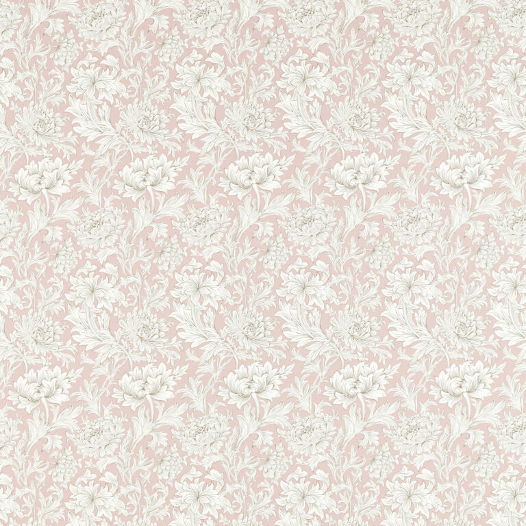 Ткань Morris & Co — Chrysanthemum Toile — Cochineal Pink — 226910