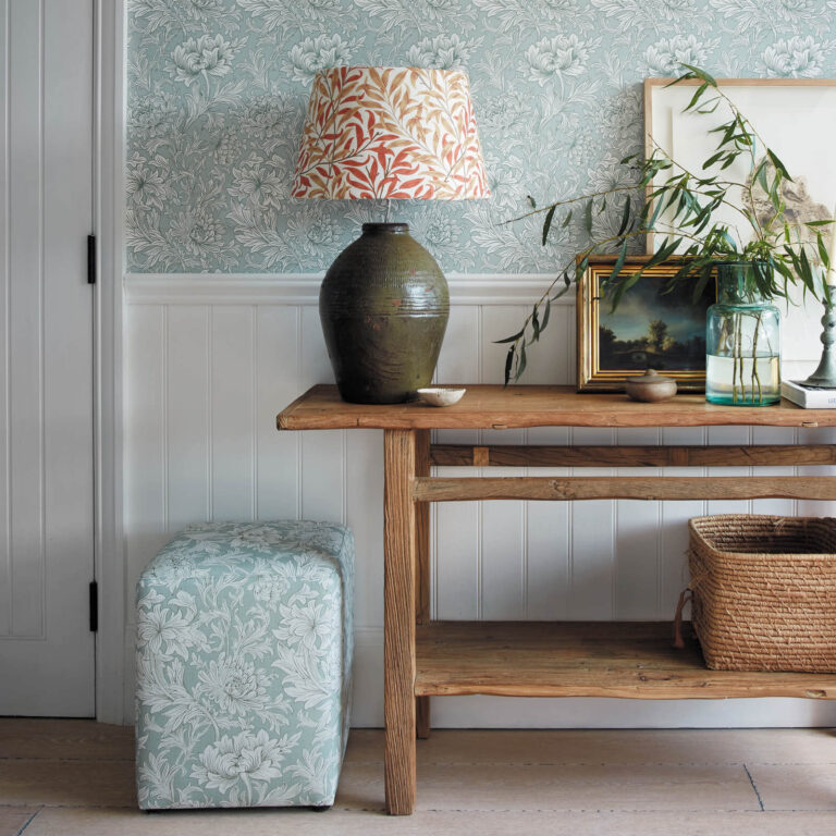 Ткань Morris & Co — Chrysanthemum Toile — Slate — 226912