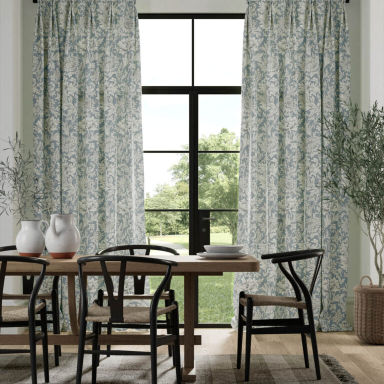 Ткань Morris & Co — Chrysanthemum Toile — Slate — 226912