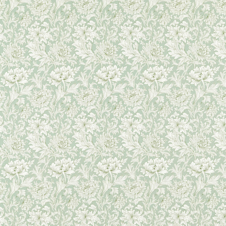 Ткань Morris & Co — Chrysanthemum Toile — Willow — 226911