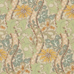 Обои Morris & Co — Cornflower — Lemon/Sage — 217583