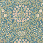 Обои Morris & Co — Daisy & Oak — Powder Blue/Blush — 217584