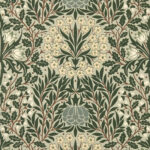 Обои Morris & Co — Daisy & Oak — Sage/Forest — 217585