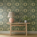 Обои Morris & Co — Daisy & Oak — Sage/Forest — 217585