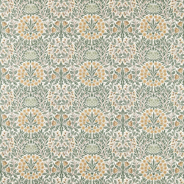 Ткань Morris & Co — Daisy & Oak — Thyme/Weld — 227370