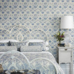 Обои Morris & Co — Daisy — Blue/Ivory — 212561