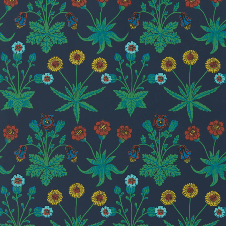 Обои Morris & Co — Daisy — Midnight — 510034