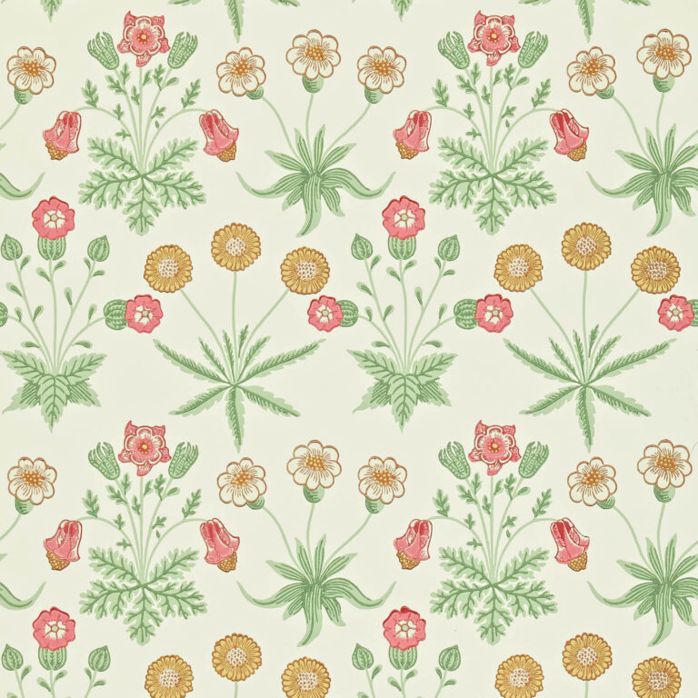 Обои Morris & Co — Daisy — Willow/Pink — 212562