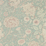 Обои Morris & Co — Double Boughs — Teal Rose — 216680