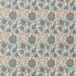 Ткань Morris & Co — Elmcote Weave Outdoor — River Blue/Apricot — 237564