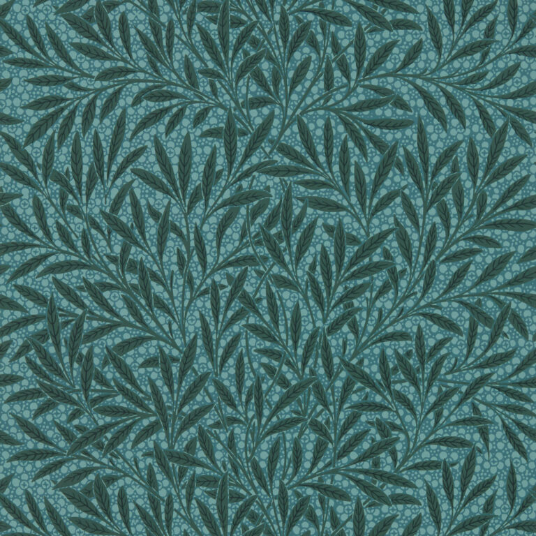 Обои Morris & Co — Emerys Willow — Emery Blue — 217183