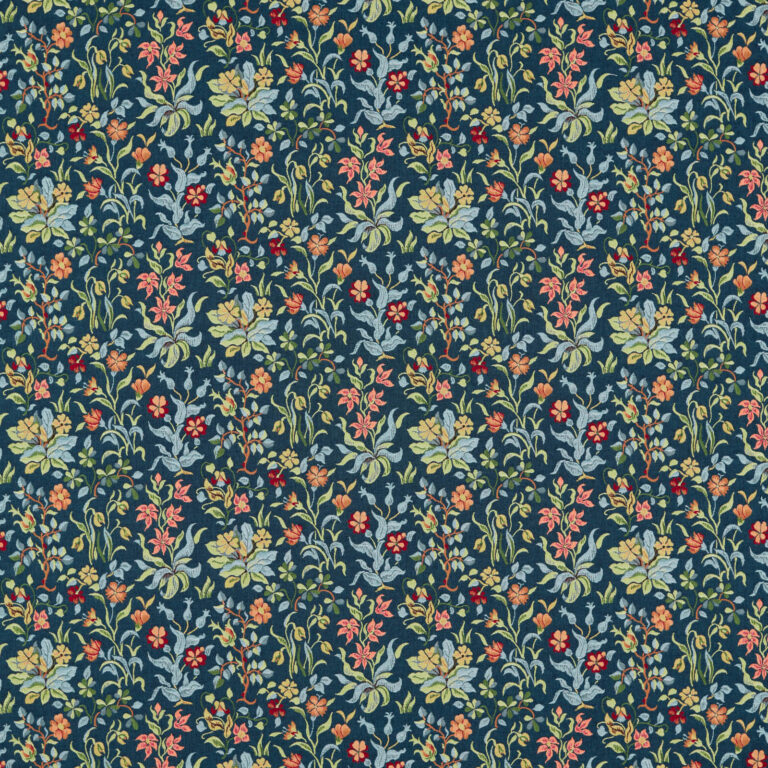 Ткань Morris & Co — Flowers By May — Indigo — 237313