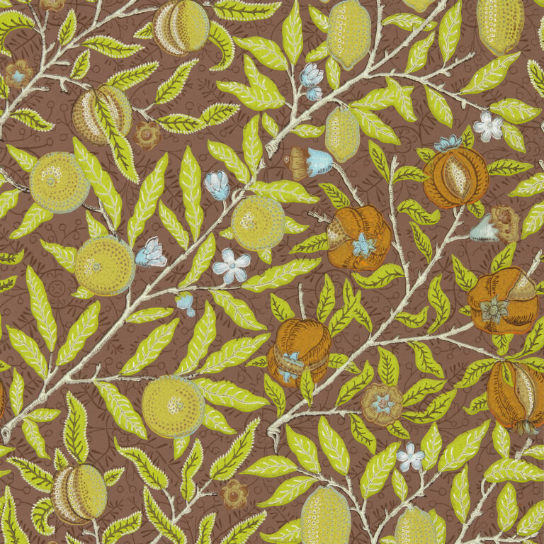 Обои Morris & Co — Fruit — Chocolate — 217103