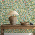 Обои Morris & Co — Fruit — Slate/Thyme — 210396