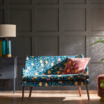 Ткань Morris & Co — Fruit Velvet — Indigo/Slate — 236924