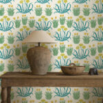 Обои Morris & Co — Glade — Gooseberry Fool — 217341