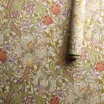 Обои Morris & Co — Golden Lily — Olive/Russet — 210399