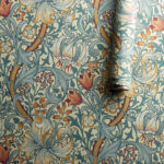 Обои Morris & Co — Golden Lily — Slate/Manilla — 210401