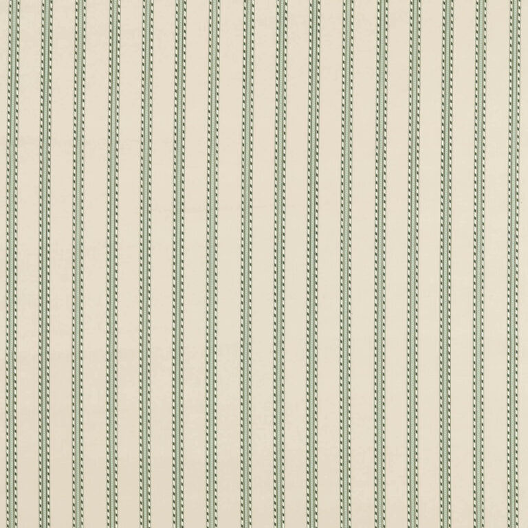 Ткань Morris & Co — Holland Park Stripe Outdoor — Sage/Linen — 227118