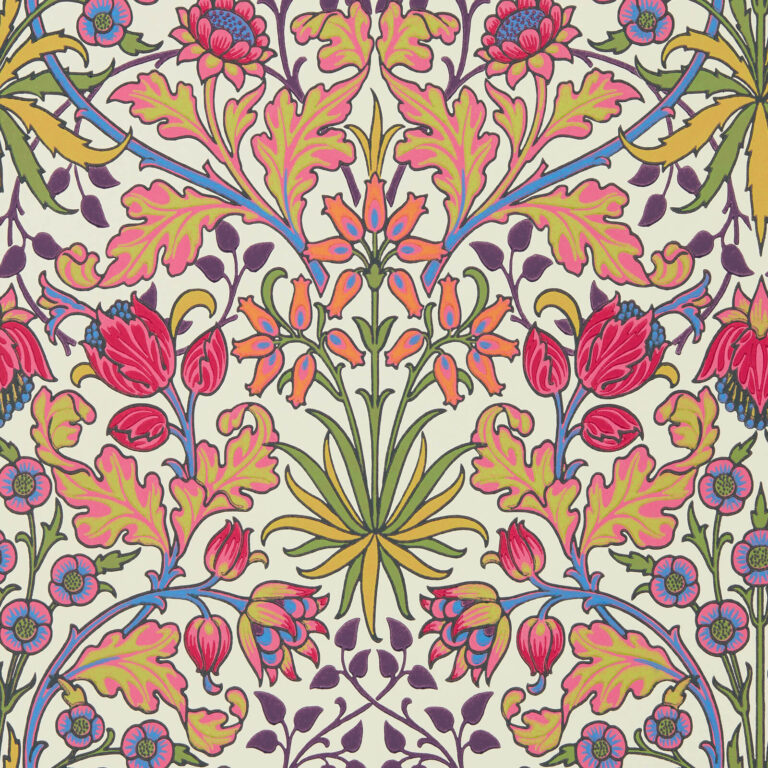 Обои Morris & Co — Hyacinth — Cosmo Pink — 510008