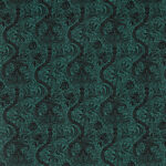 Ткань Morris & Co — Indian Flock Velvet — Cerulean/Walnut — 236944