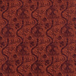 Ткань Morris & Co — Indian Flock Velvet — Russet/Mulberry — 236943