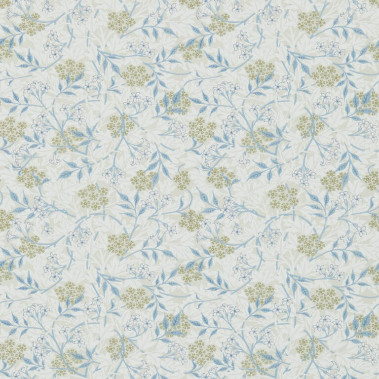 Обои Morris & Co — Jasmine — Ecru/Woad — 214724