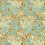 Обои Morris & Co — Laceflower — Tobacco/Pistachio — 217354
