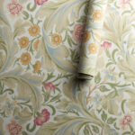 Обои Morris & Co — Leicester — Marble/Rose — 212544