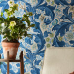 Обои Morris & Co — Leicester — Paradise Blue — 217335