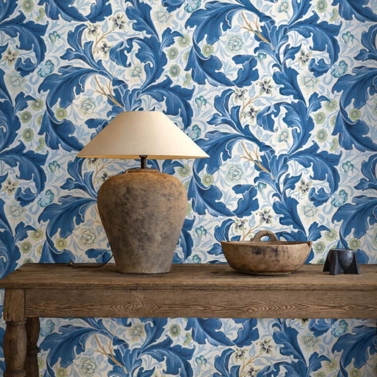 Обои Morris & Co — Leicester — Paradise Blue — 217335