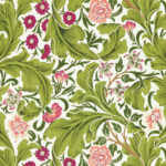 Обои Morris & Co — Leicester — Sour Green/Plum — 217334