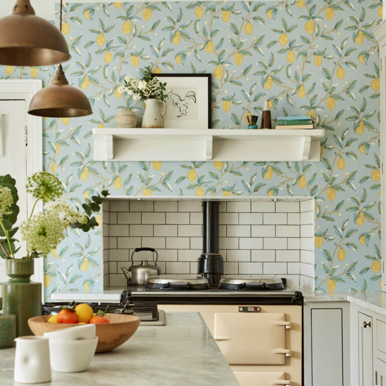 Обои Morris & Co — Lemon Tree — Wedgewood — 216674