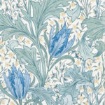 Обои Morris & Co — Lent Lily — Cornflower Blue — 217597