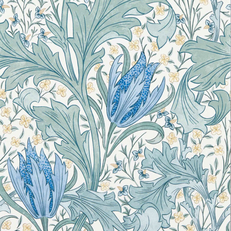 Обои Morris & Co — Lent Lily — Cornflower Blue — 217597
