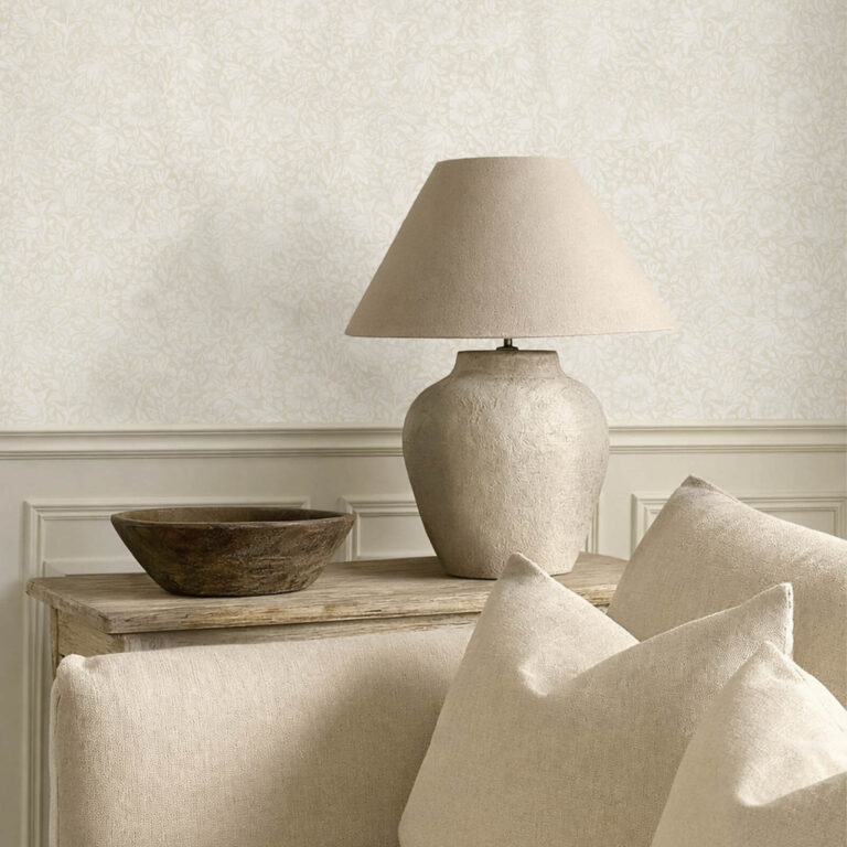 Обои Morris & Co — Mallow — Cream Ivory — 216676