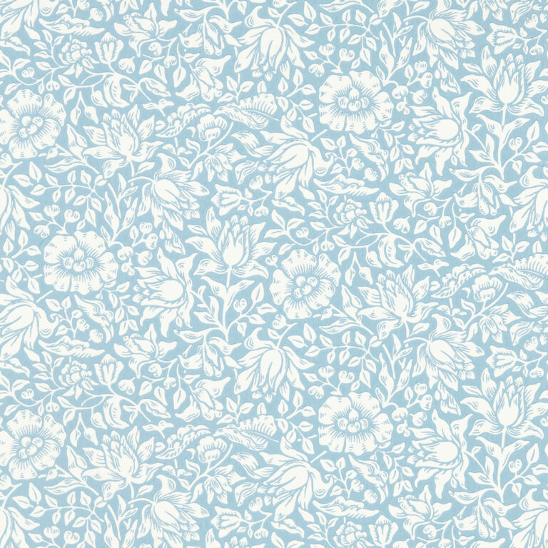 Обои Morris & Co — Mallow — Powder Blue — 217071