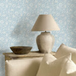 Обои Morris & Co — Mallow — Powder Blue — 217071