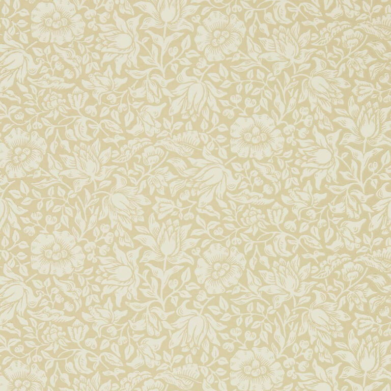 Обои Morris & Co — Mallow — Soft Gold — 216677
