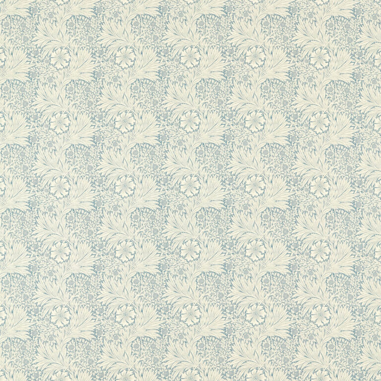 Ткань Morris & Co — Marigold Outdoor — Mineral Blue — 227102