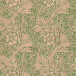 Обои Morris & Co — Marigold — Pink/Olive — 216953