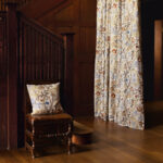 Ткань Morris & Co — Mary Isobel Embroidery — Russet/Olive — 230340